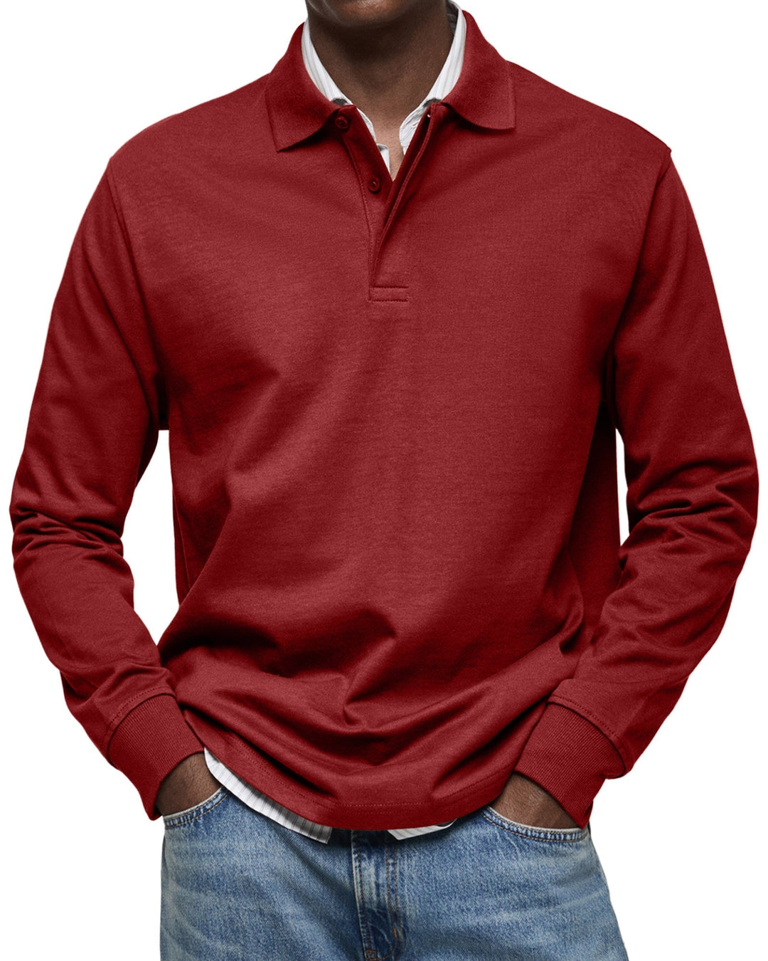 Neville | Longsleeve Polo