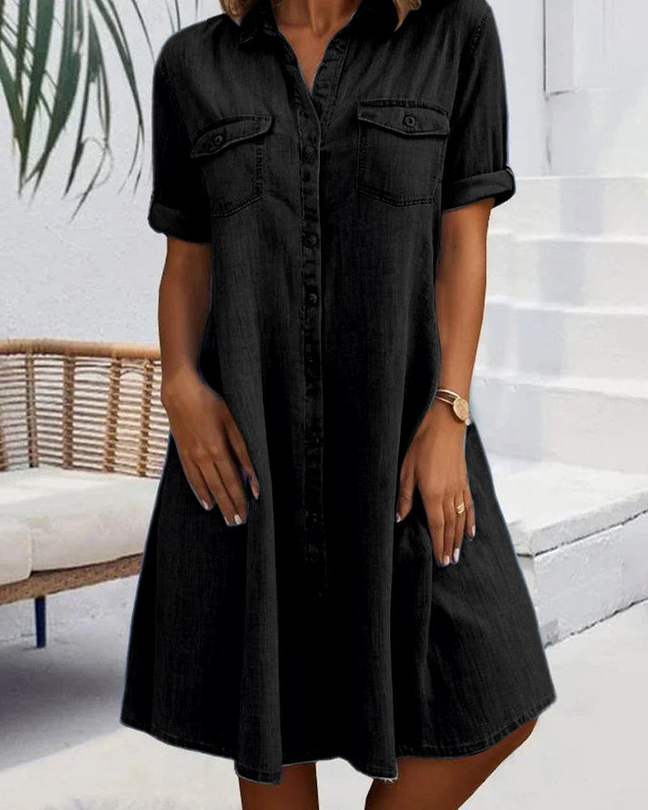 Ritchel | Button-Down Denim Dress