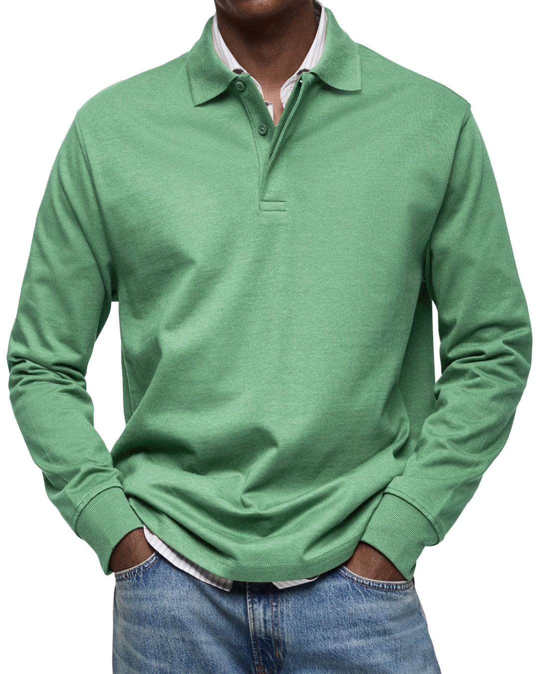 Neville | Longsleeve Polo