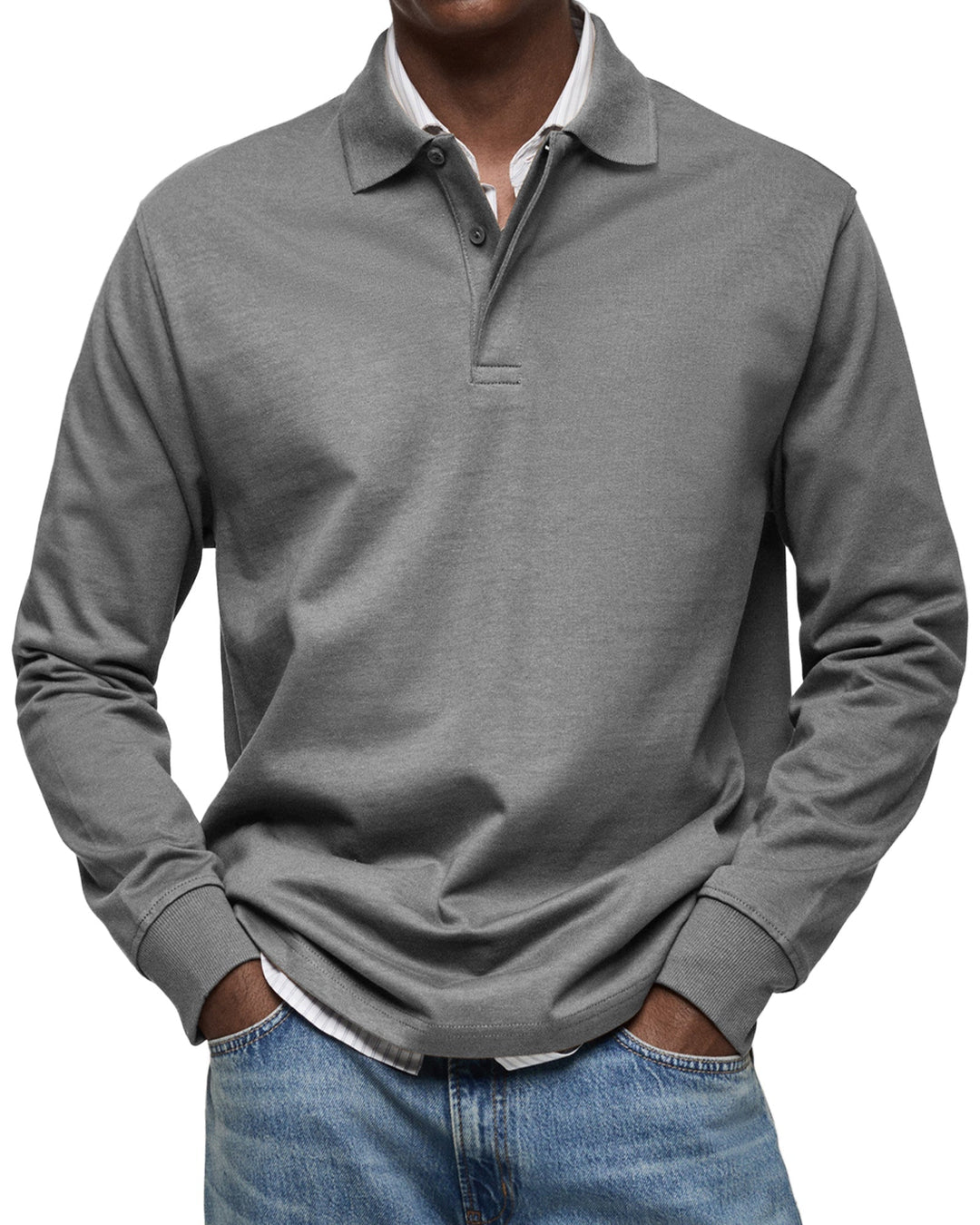 Neville | Longsleeve Polo