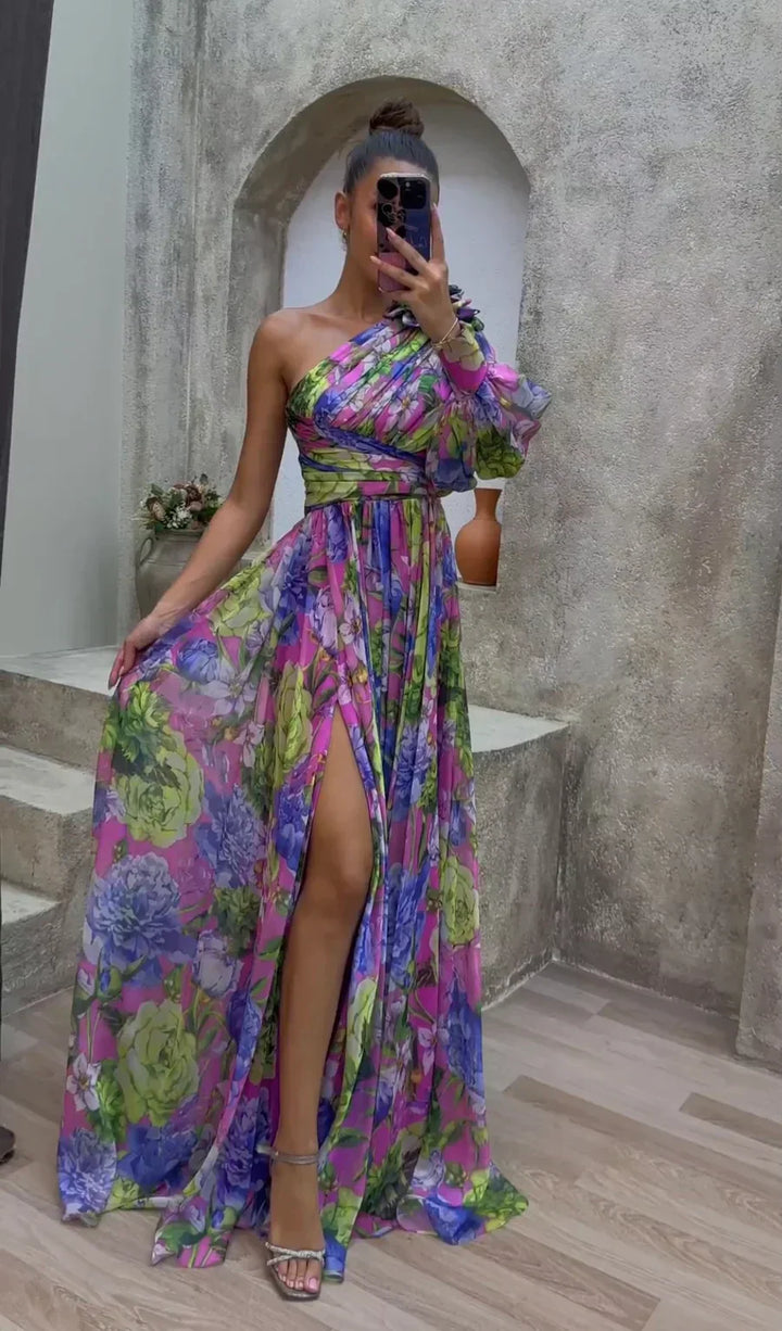 Reina | Floral Evening Dress