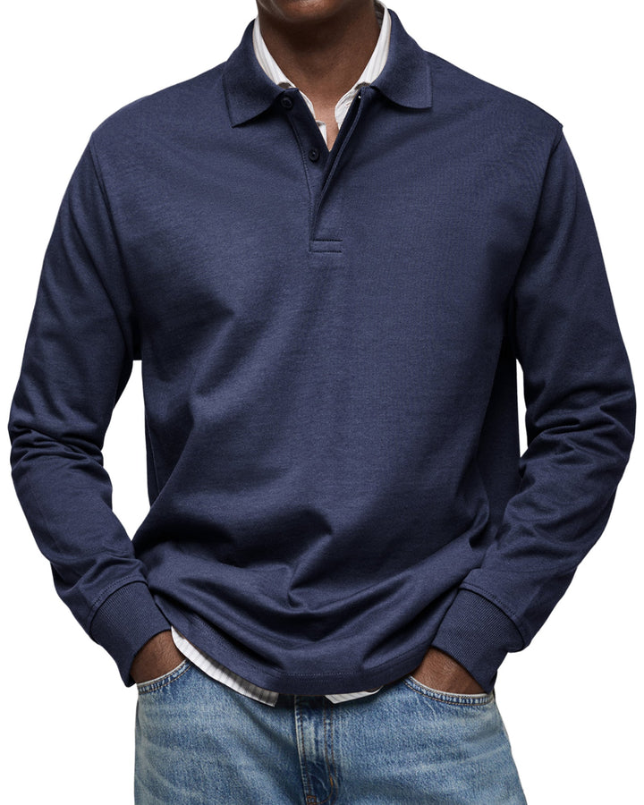 Neville | Longsleeve Polo