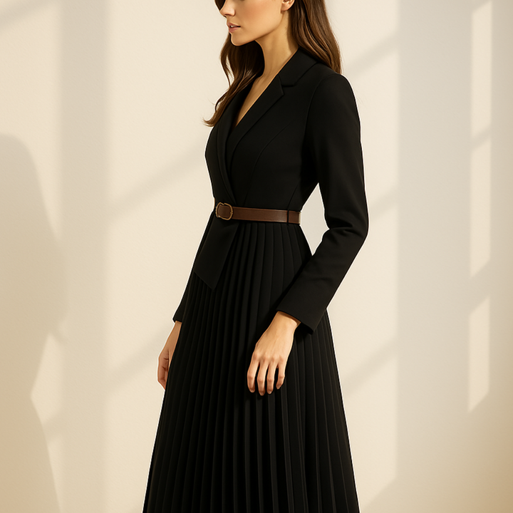 Estrella | Pleated Classy Dress