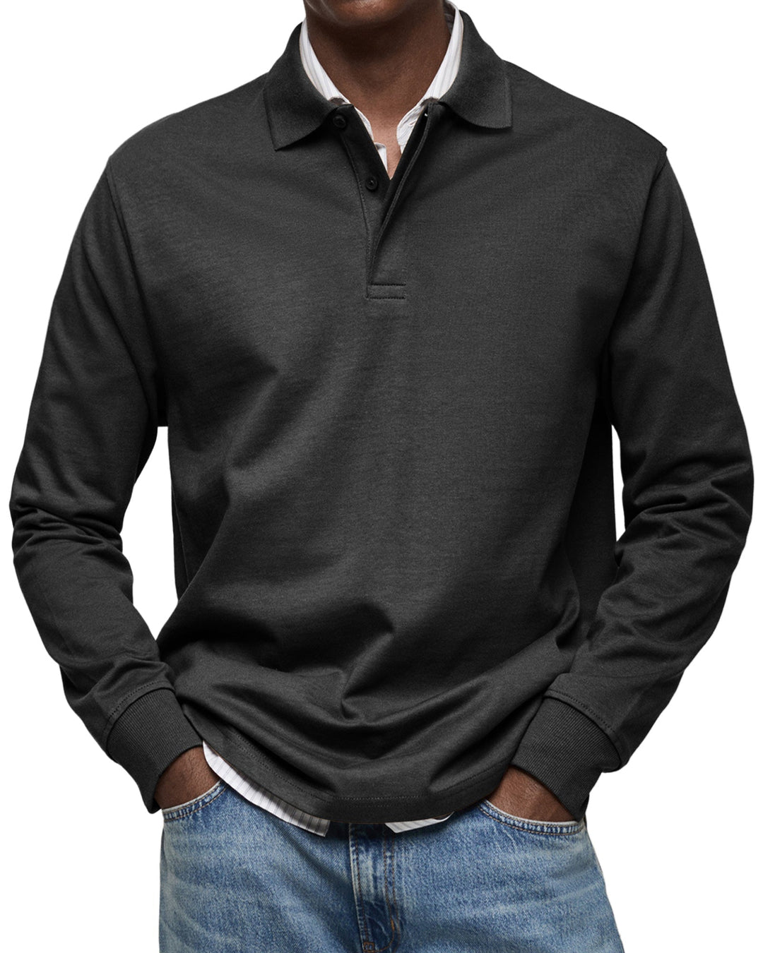 Neville | Longsleeve Polo