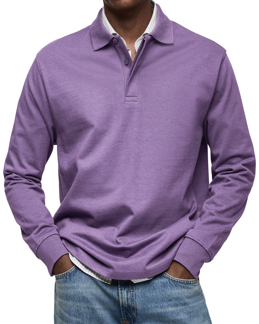 Neville | Longsleeve Polo