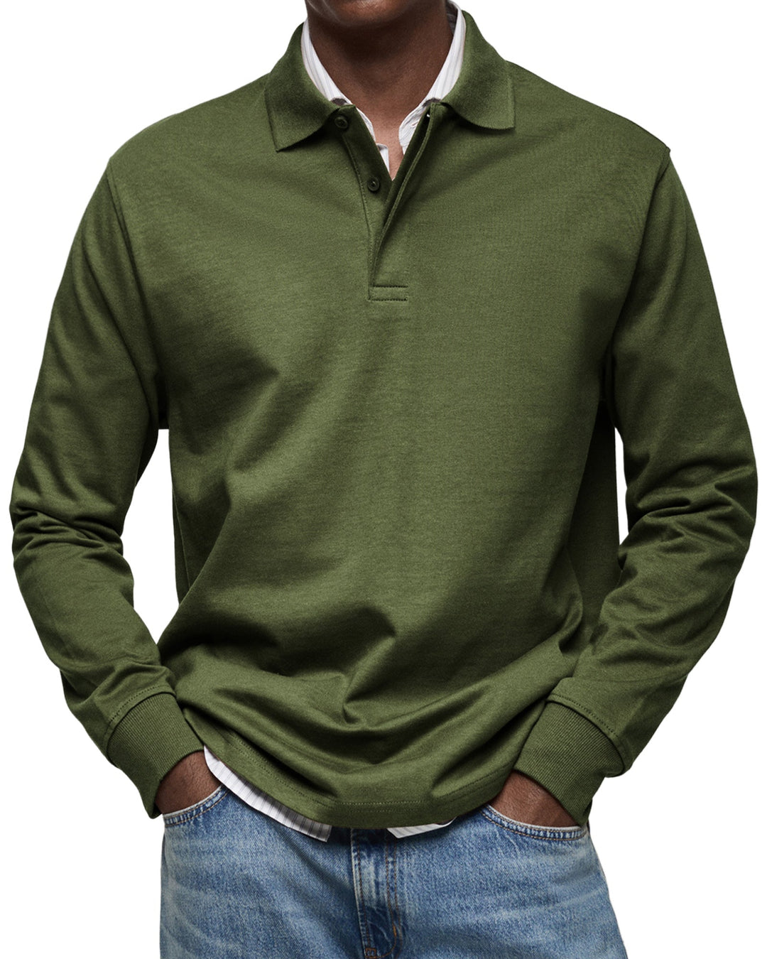 Neville | Longsleeve Polo