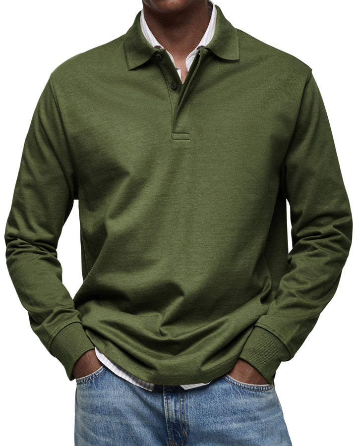 Neville | Longsleeve Polo