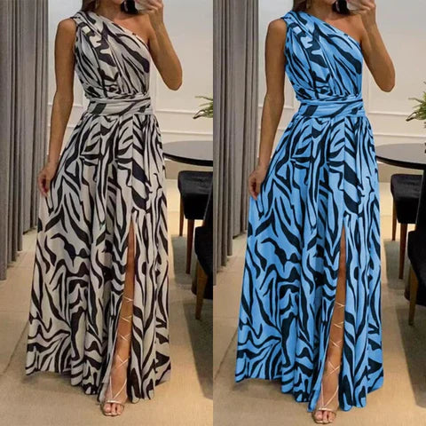 Elegant Off-Shoulder Maxi Dress for Women