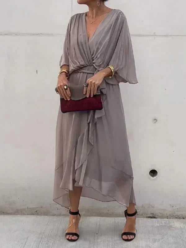 Melanie | V-Neck Wrap Dress