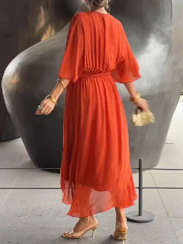 Melanie | V-Neck Wrap Dress