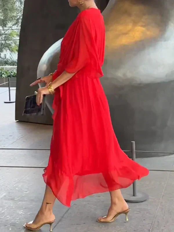 Melanie | V-Neck Wrap Dress