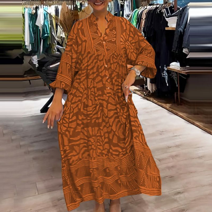 Stormi | Elegant Vibrant Maxi Dress