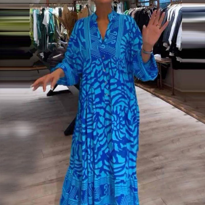 Stormi | Elegant Vibrant Maxi Dress