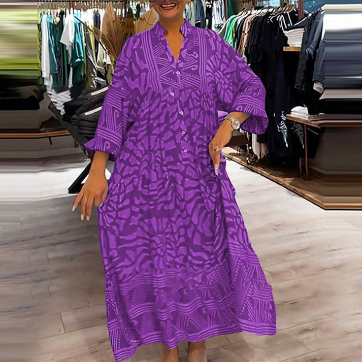Stormi | Elegant Vibrant Maxi Dress