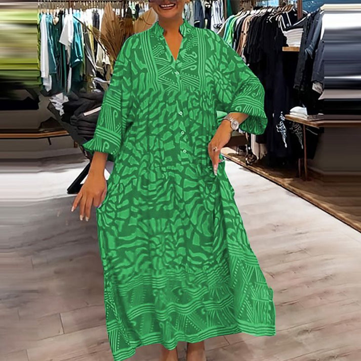 Stormi | Elegant Vibrant Maxi Dress