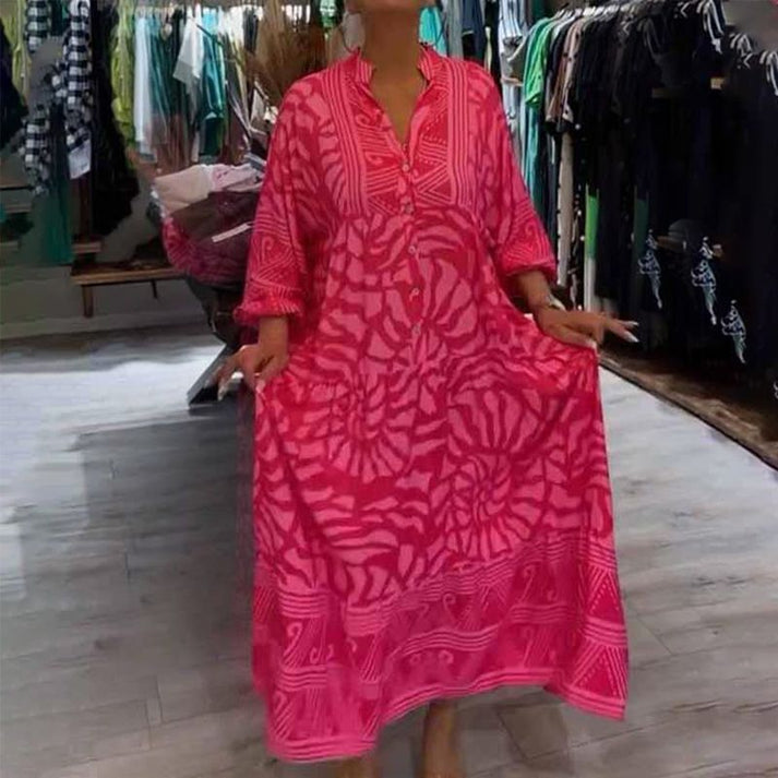 Stormi | Elegant Vibrant Maxi Dress