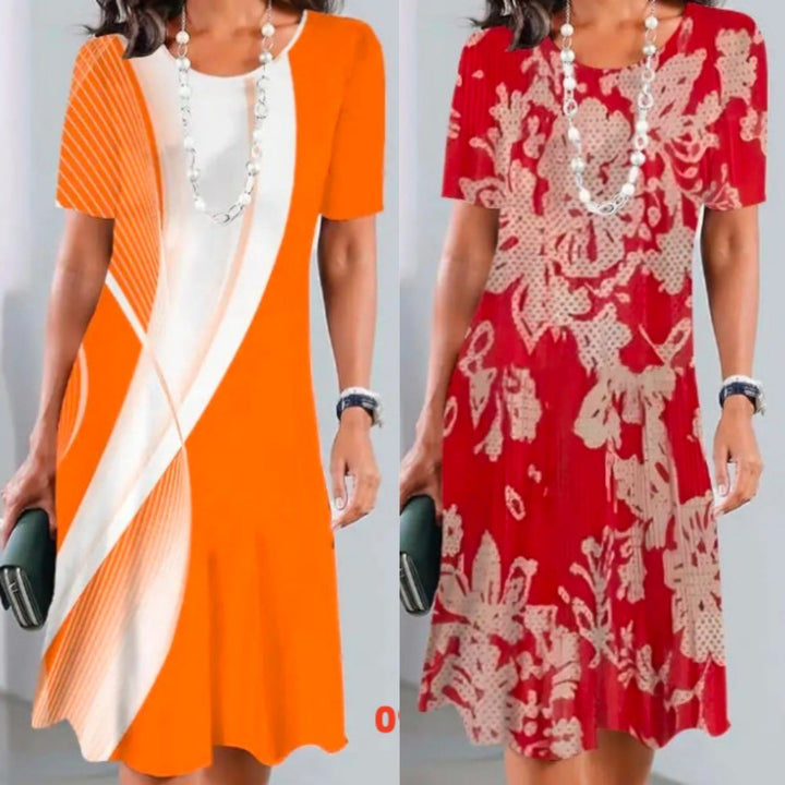 Aliyah | Casual Printed Dress